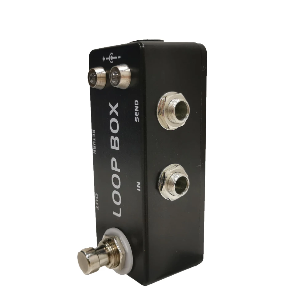 Переключатель педалей для гитарных эффектов Mosky Loop Box выбор каналов запасные