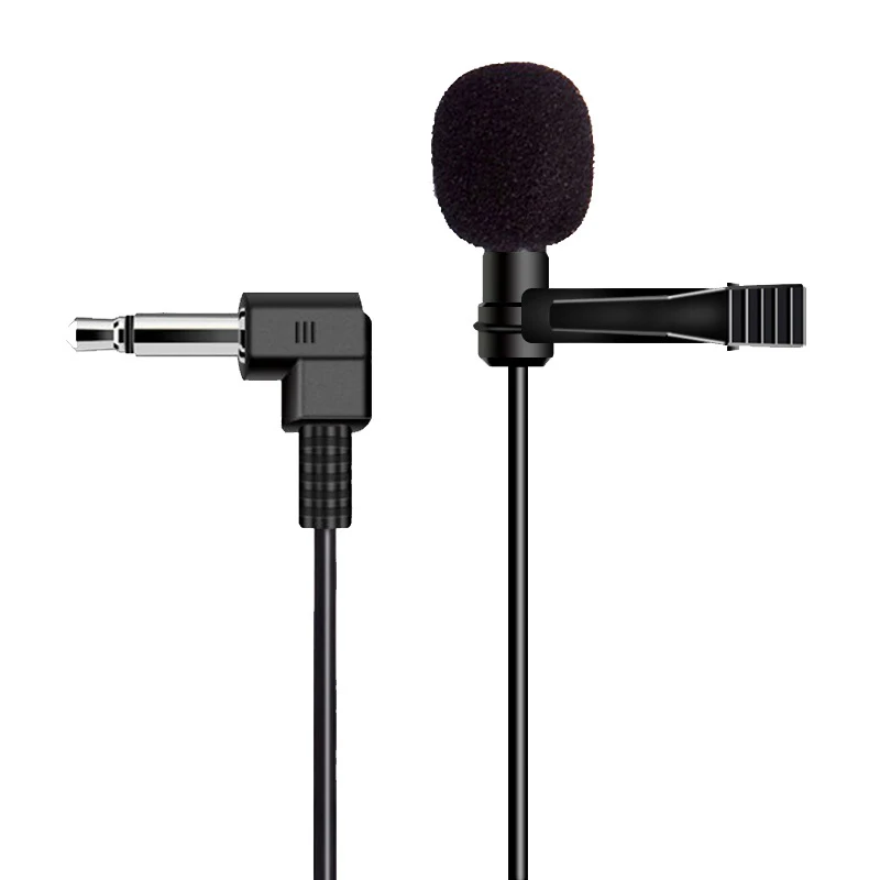 Профессиональный микрофон на лацкане для записи аудио и видео мобильных
