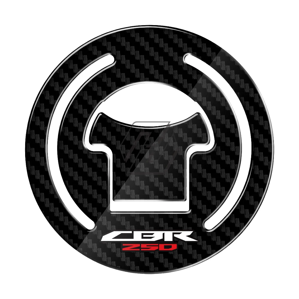 

3D Carbon-look Motorcycle Fuel Gas Cap Protector Decals Case for HONDA CBR250 CBR 250 2011 2012