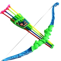 21 inch outdoor shooting toys for children simulation plastic bow 4pcs arrow toy safety soft eva arrow for kid gift