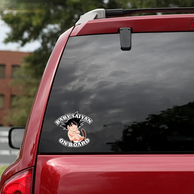 Три Ratels FTC 931 наклейки для автомобиля ребенок на борту Гоку Средства укладки волос