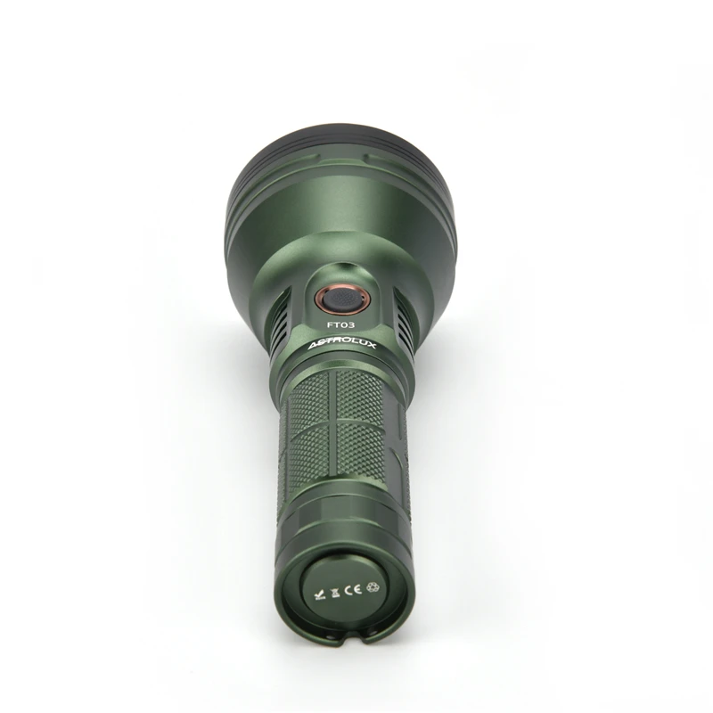 Astrolux FT03 SST40-W 2400lm 875m Type-C перезаряжаемый светодиодный фонарик черный тактический