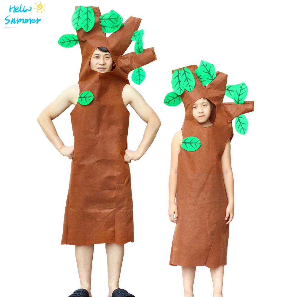 

Carnival Party Tree Costume Cosplay Adult Children Costume Party Activities Children Dress Up Christmas Tree Service Supplies