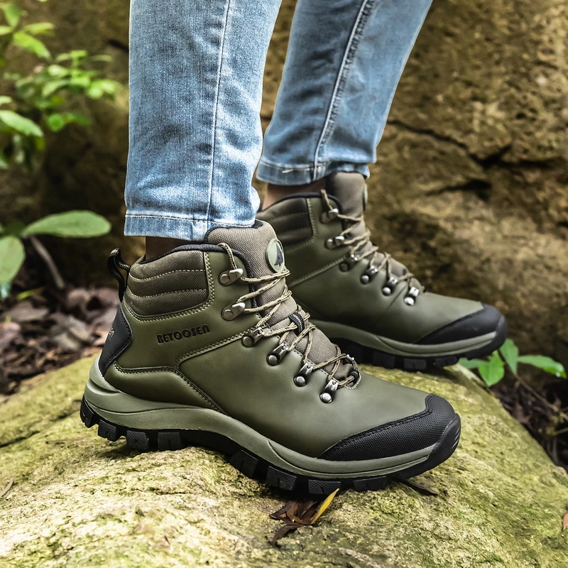 

Casual Sports Shoes Casual Leather Shoes For Men Men's Running Ocio Boots Outdoor Footwear Sport Fashion Sneakers