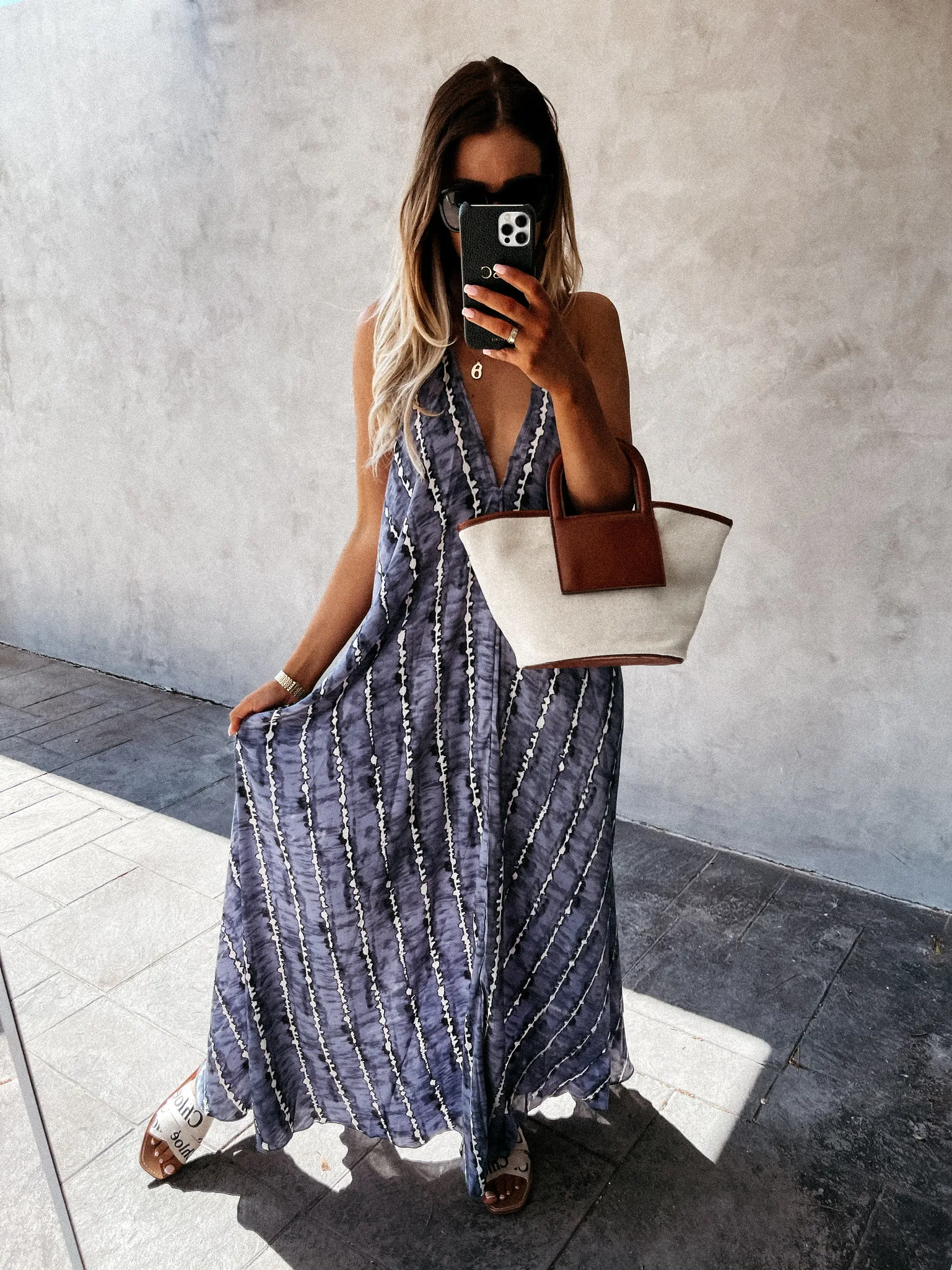 

2021 Long Summer Dresses For Women Slit Boho Beach Dress Sleeveless Loss Maxi Dress Woman Party Night