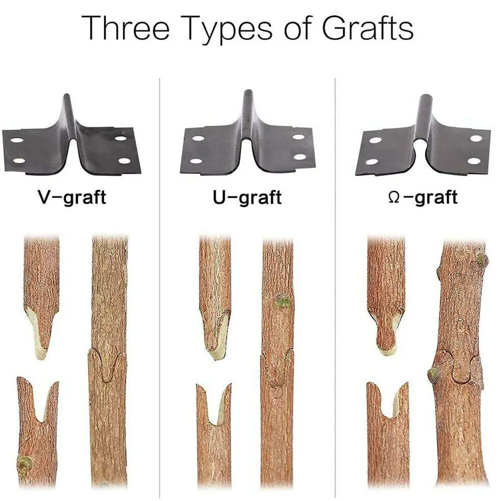 Grafting Pruner Scissor Garden Tools Multi-Function Knife Fruit Tree Vaccination Bud Cutter 3 Styple Blade enxertia | Инструменты