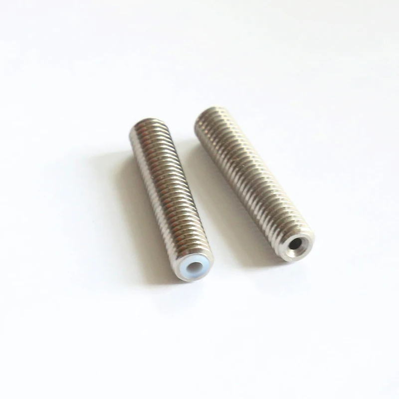 Top selling Anet 10pcs/set A8 A2 A8PLUS E10 E16 tube Nozzle Throat Tube for 1.75mm filament M6*30MM Makerbot MK8 3D Printer | Компьютеры и