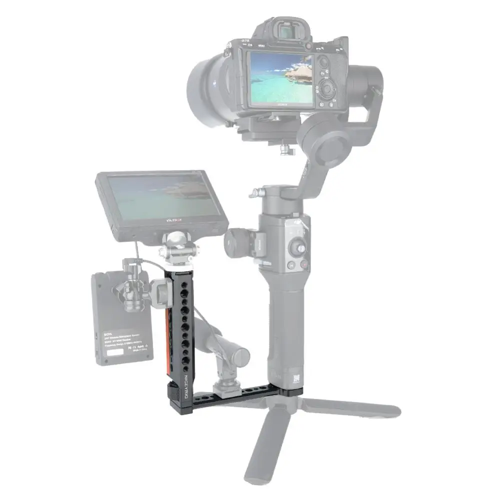 Ручка Niceyrig деревянная ручка L-Side для Ronin S /Ronin SC /ZHIYUN II /Crane V2 Weebill Lab Ручной