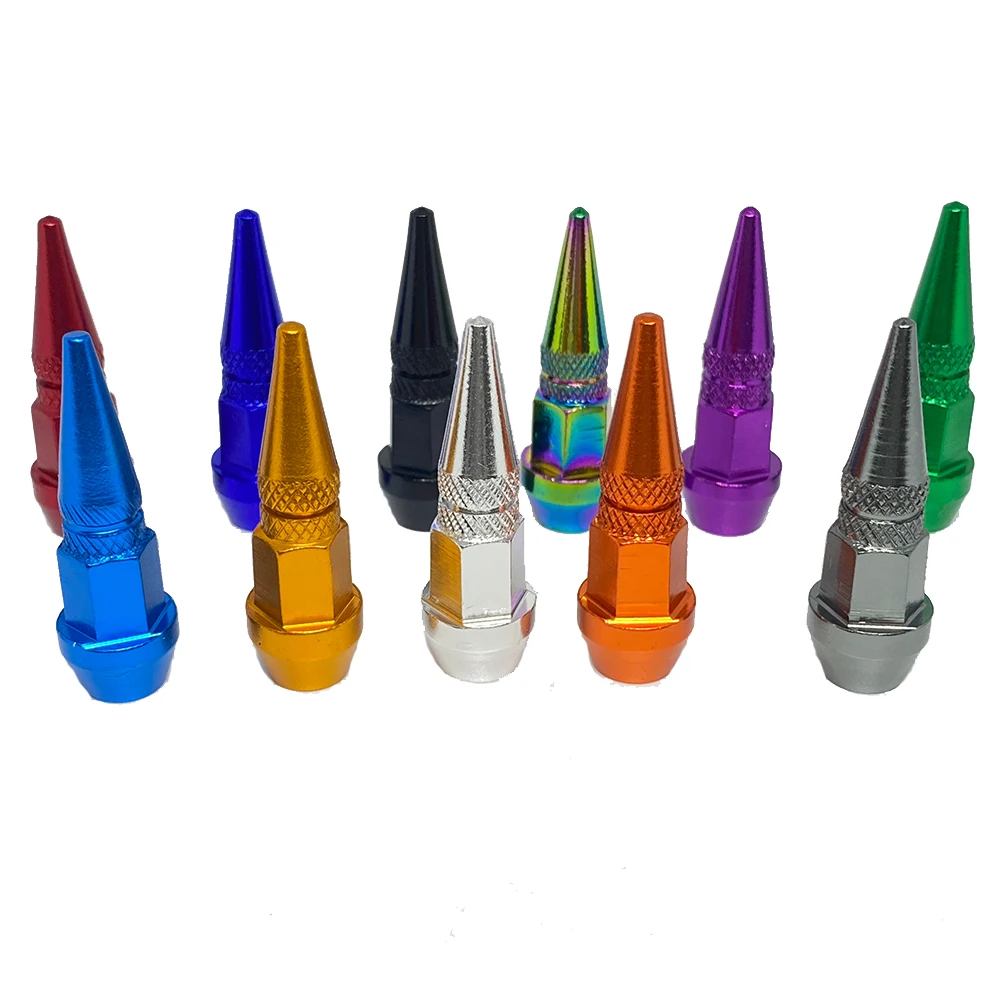 4 шт творческие колпачки Алюминий сплав в форме пули автомобиля Универсальный