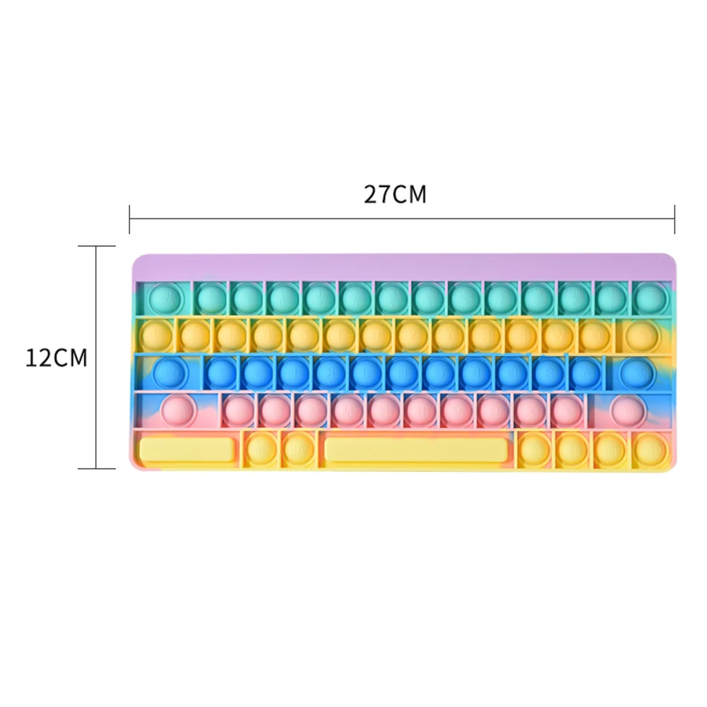 Силиконовая клавиатура с пузырьками и затемнителем | Игрушки хобби