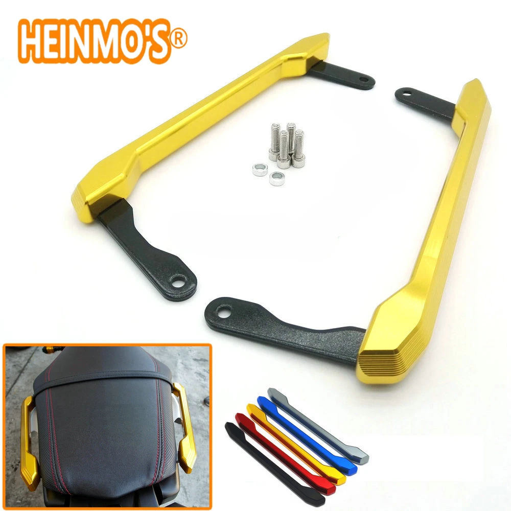 

CNC мотоциклетные запчасти сзади поручни заднего сиденья пассажирское поручень Ручка для Yamaha MT09 MT-9 FZ09 FZ-9 2014-2016