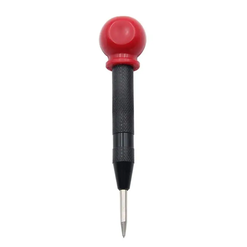 Automatic Center Punch Spring Loaded Marking Starting Holes Tool Wood Press Dent Marker Woodwork Tool Hole Drill Bits images - 6