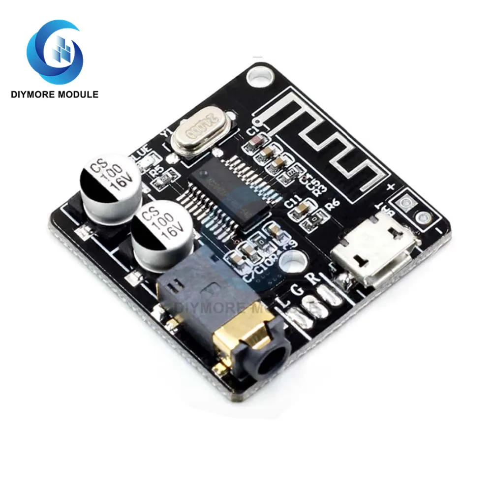 Bluetooth 5.0 Audio Receiver Board MP3 Lossless Decoder Wireless Stereo Music Player for Car Speaker Home Amplifier DIY | Электронные