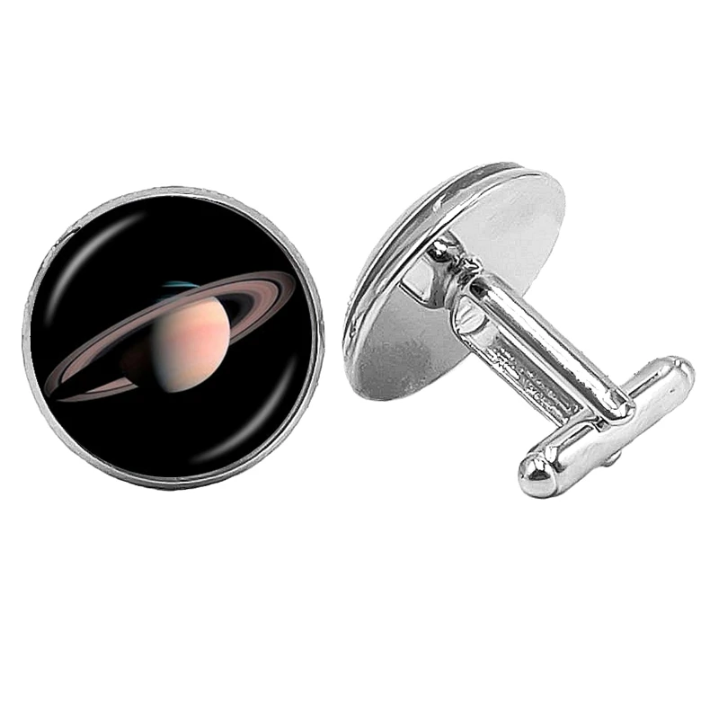 Новинка 2020 года. Серебряные/бронзовые запонки с изображением девяти звезд.