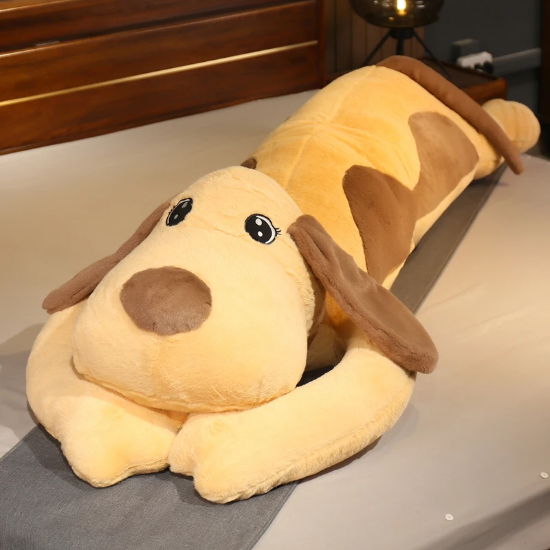

New Biggest Cute Animal Dog Plush Toy Big Stuffed Doggy Doll Sofa Bed Pillow Cushion for Children Gift 79inch 200cm