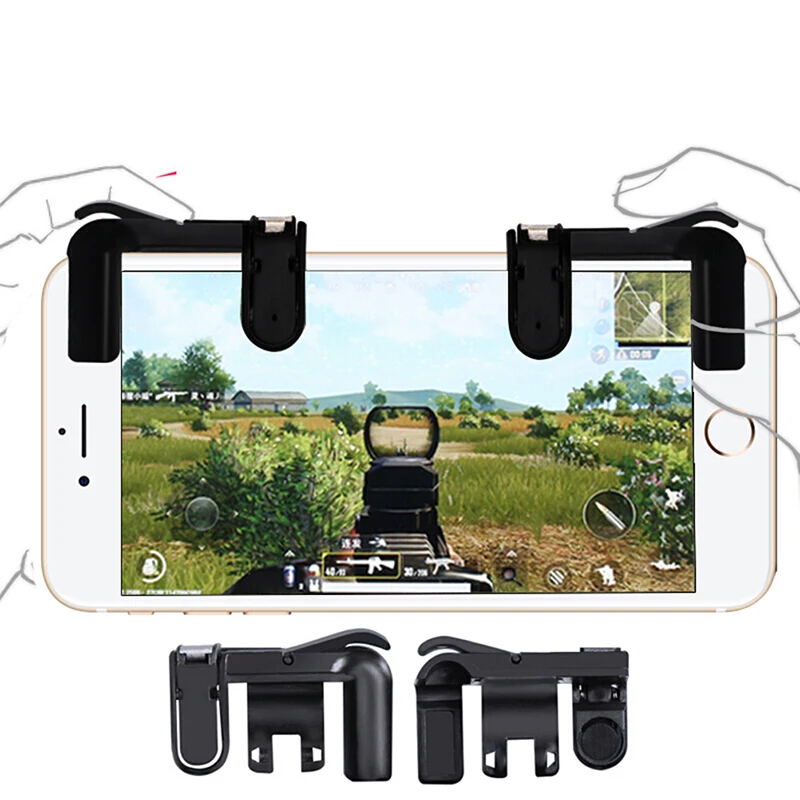 1 пара игровой триггер мобильная игра кнопка огня цель ключ смартфон мобильный L1R1