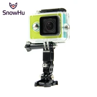 snowhu for three way adjustable pivot arms with screw for gopro hero 9 8 7 6 5 4 for yi 4k for sj4000 accessories camera gp15