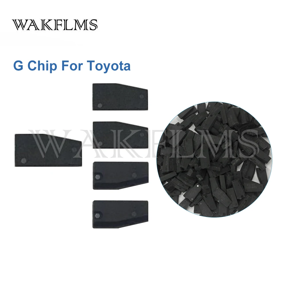 5 шт. ключевая микросхема транспондера подходит для Toyota G chip transponder virgin carbon remote key |