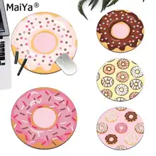 MaiYa Delicious colorful donuts  Soft Rubber Professional Gaming Mouse Pad Computer gaming Mousepad Rug For PC Laptop Notebook