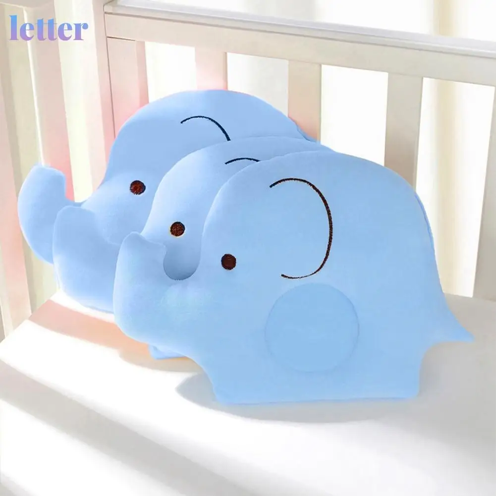 

Детская подушка из мягкого хлопка, посуда для сна, позиционер для головы, защита головы слона, держатель для подарка новорожденному
