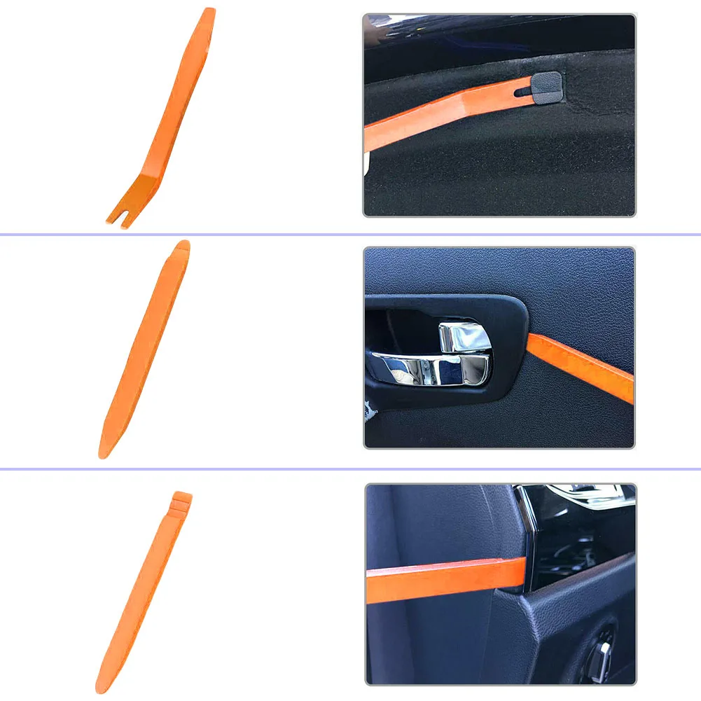 

4pcs Car Removal Tool Vehicle Car Panel Audio Trim Removal Set Practical Car Repairing Hand Tools with Blue Removal Repair Tools