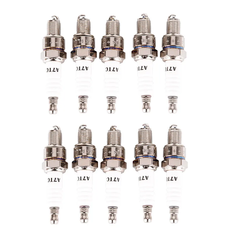 Мотовездеход Кроссовый мотоцикл карта скутер 2 A7TC Свеча зажигания 50cc 70cc 90cc 110cc 125cc