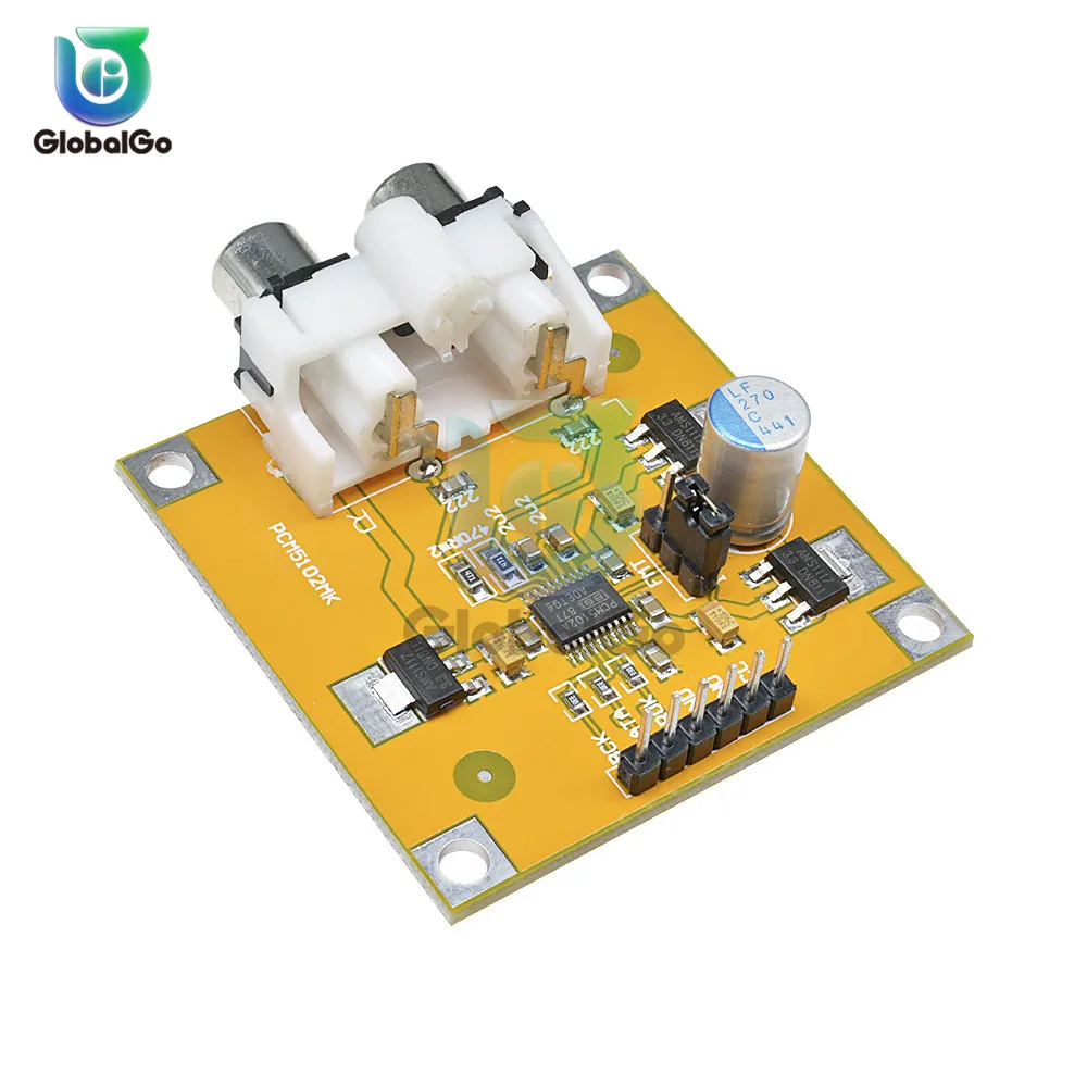 PCM5102 декодер DAC I2S плеер за ES9023 для Raspberry Pi 32Bit 384K|Детали и аксессуары приборов| |