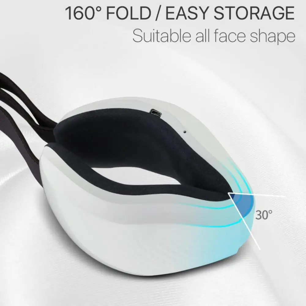 Массажер для глаз с эффектом горячего сжатия от морщин и тёмных кругов|Глаза