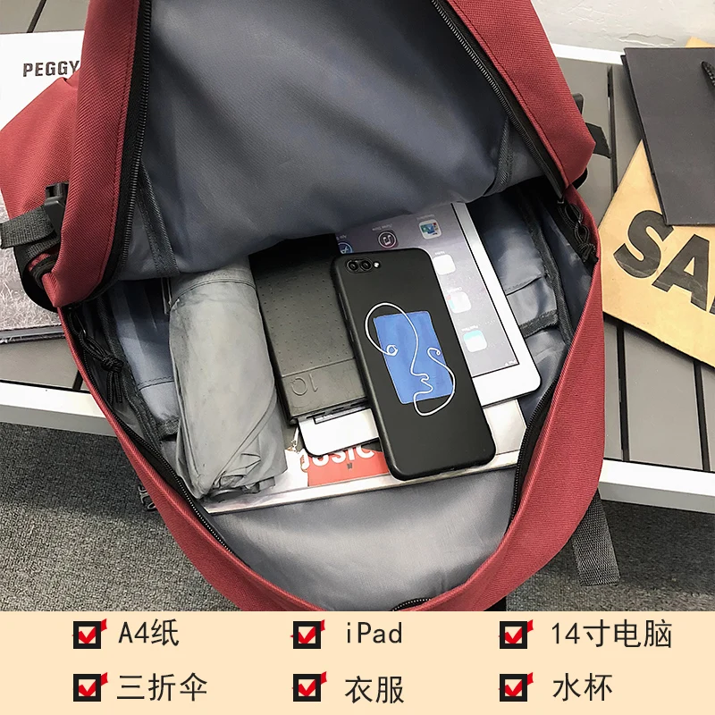 Высококлассный школьный портфель модная брендовая сумка для компьютера в стиле