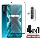 Закаленное стекло 4 в 1 для OPPO Realme X3 Super Zoom, для Realme C11, C21, X3, для OPPO Realme 6, 7, 8 Pro, C11, C21, X3