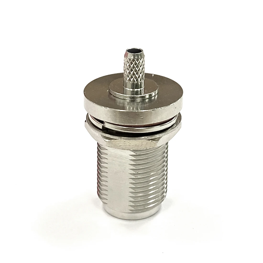 1 шт. N образный женский Радиочастотный разъем с гайкой перегородка