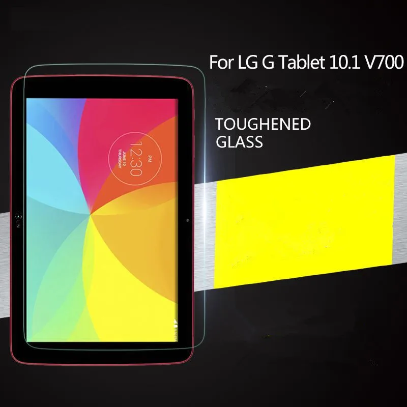 Защитная пленка для экрана планшета прозрачная защитная из закаленного стекла LG