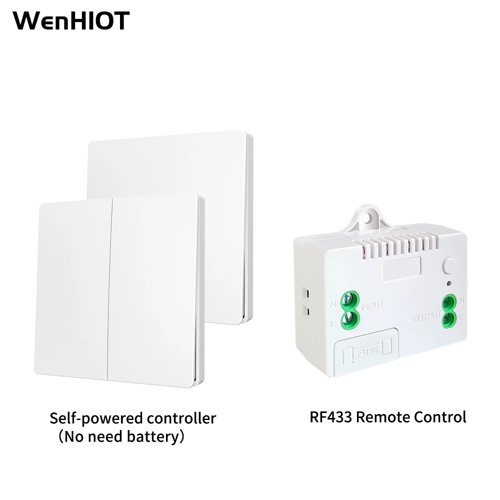Беспроводной пульт дистанционного управления WENHIOT переключатель вкл./выкл. 1
