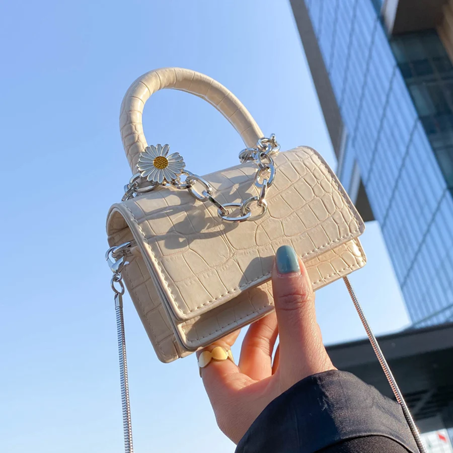 

Женская мини-сумка через плечо, из искусственной кожи