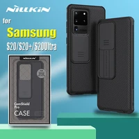 for samsung s20 ultra s20 plus 5g case nillkin slide camera protection lens protect privacy shockproof cover for galaxy s20 capa