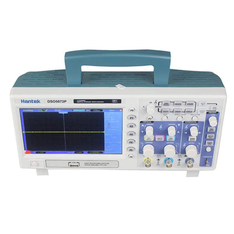 Цифровой осциллограф 200 МГц Hantek DSO5202P DSO5072P DSO5102P полоса пропускания 2 канала ПК USB ЖК
