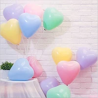 1030pcs 2 2g thickened1030pcs macaron heart shaped latex balloons wedding party decoration happy birthday anniversary