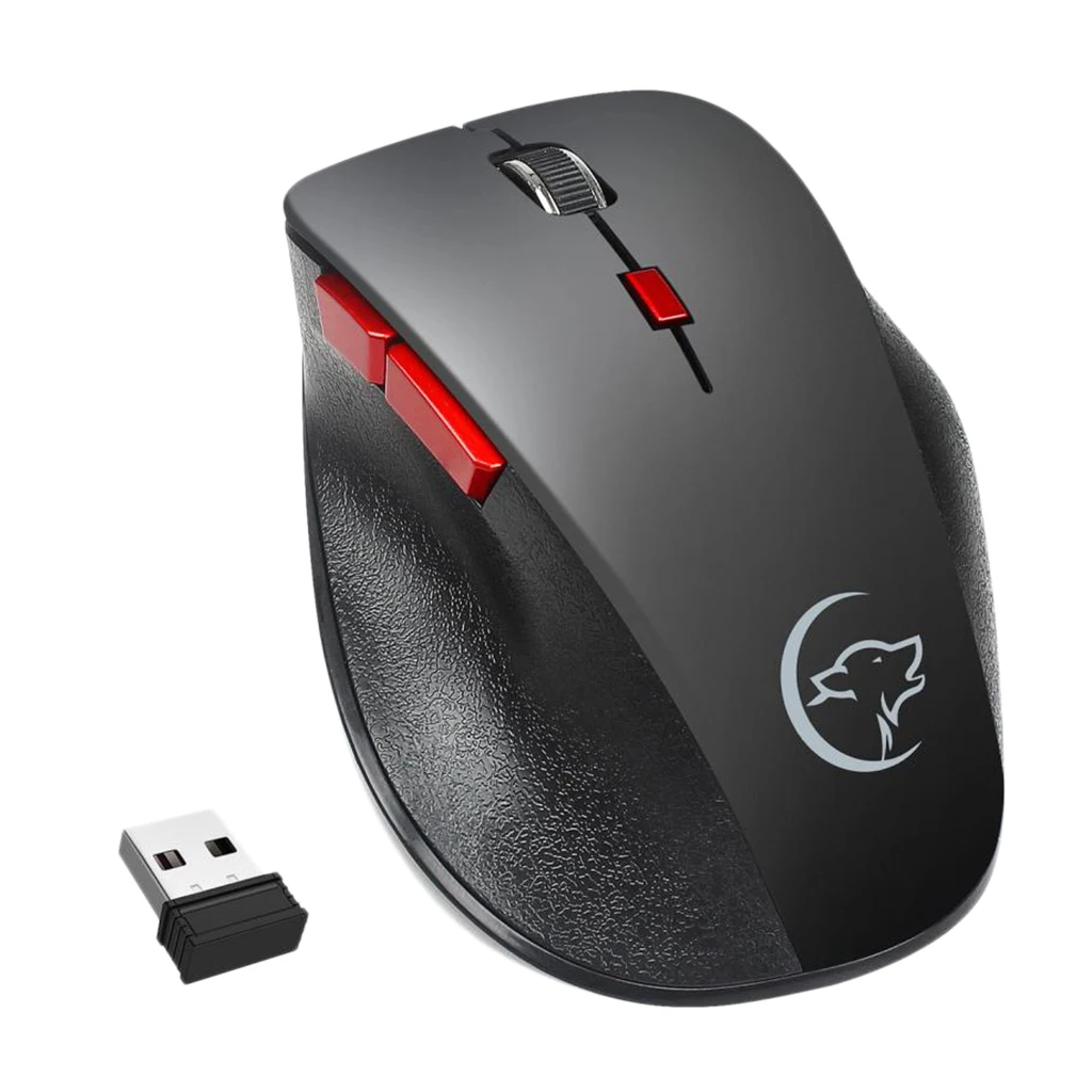 

2.4GHz Wireless Mouse Mini USB Cordless Optical Mice Adjustable 2400 DPI