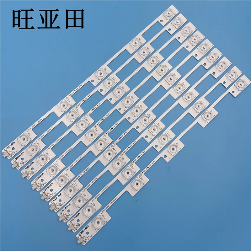 

9pcs/set LED Backlight strip 5 lamps For A43U LED43S8000U LED43G9200U bar light LED43X2700B 35020813 35020811 35021794