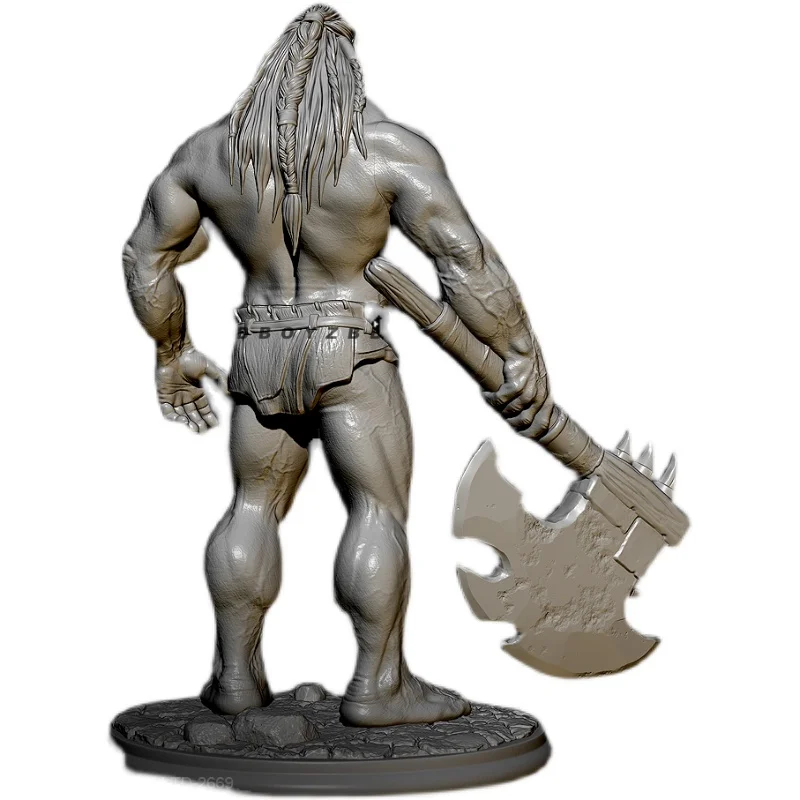 

80MM Resin model kits figure colorless and self-assembled TD-2669