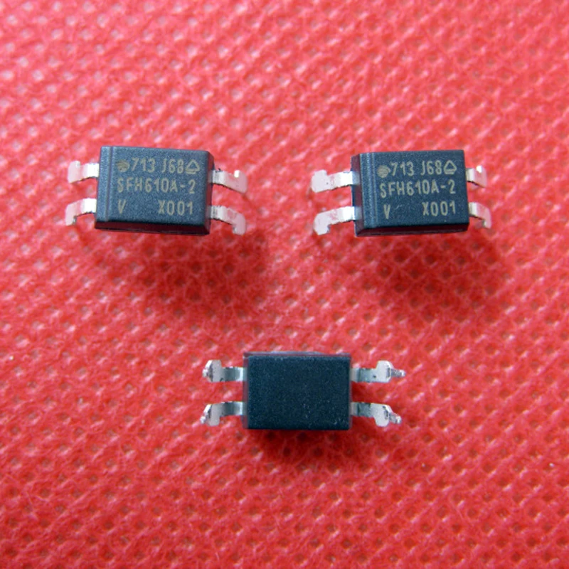 10PCS/lot New OriginaI SFH610A-2 or SFH610A-1 or SFH610A-3 or SFH610A-4 SFH610A SFH610 DIP-4 5.3kV Optocoupler DC Converters