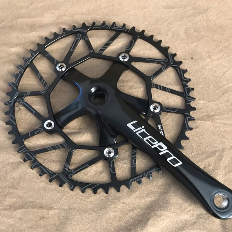 Цепное кольцо 130BCD складной велосипед черное односкоростное цепное колесо BMX цепи