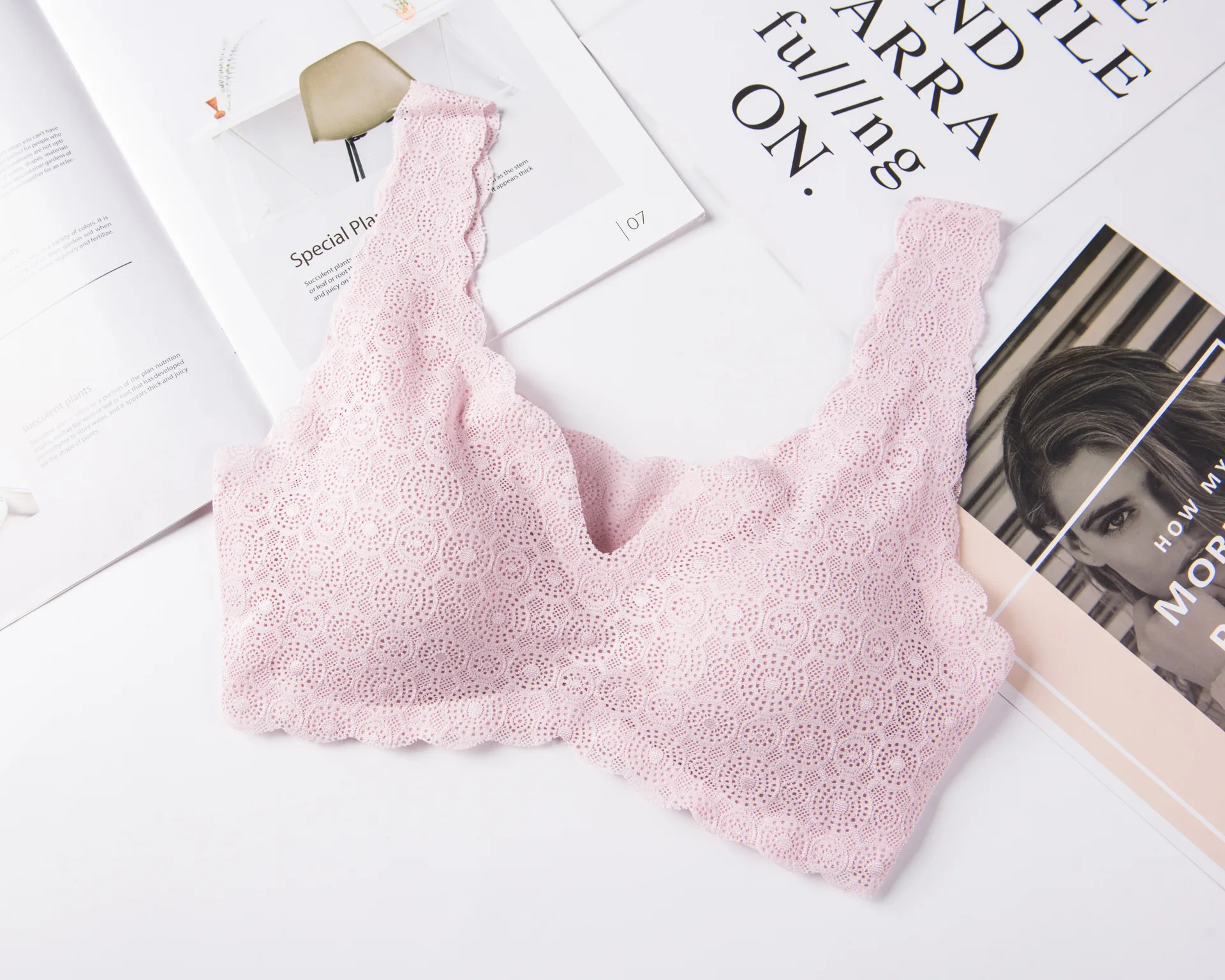 Linbaiway женские бюстгальтеры нижнее белье бесшовные без косточек спортивный жилет