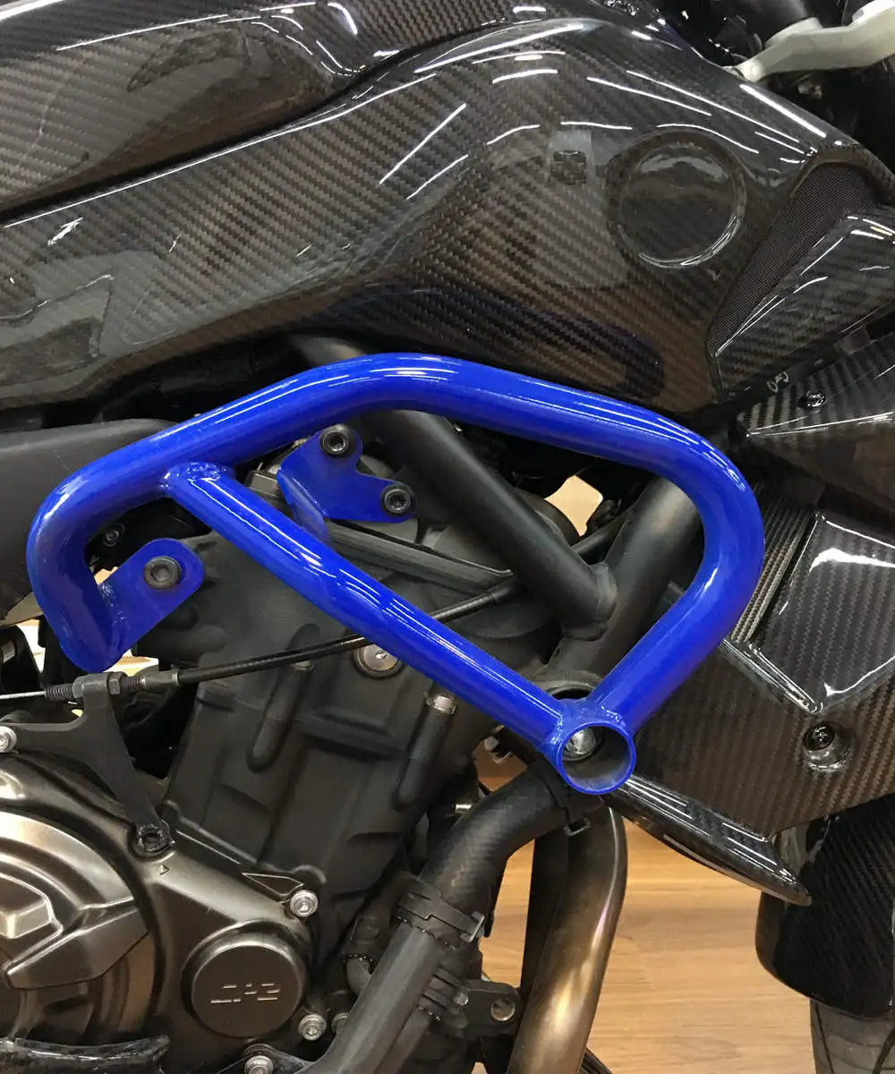 Мотоциклетный бампер двигателя для Yamaha MT07 FZ07 MT 07 FZ 2014 2015 2016 Crash Bars протектор