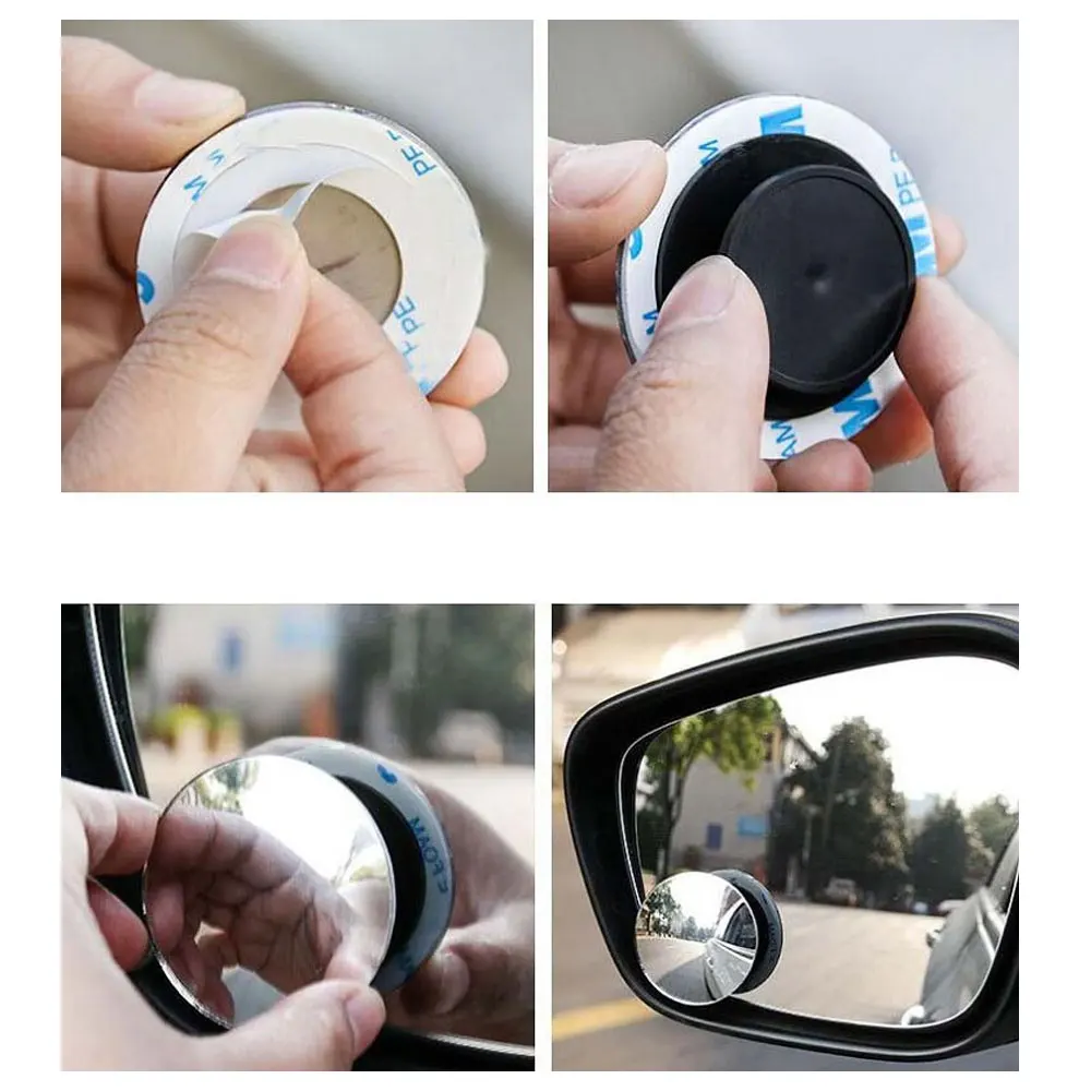 DSYCAR 1Pair Blind Spot Mirror Auxiliary Rearview HD Convex Suitable for All Universal Vehicles Cars and Drivers | Автомобили и