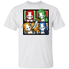 Забавная футболка унисекс Nintendo с изображением замка крашера ремстера четырех квадратов, новинка для мужчин и женщин, белый и серый цвета