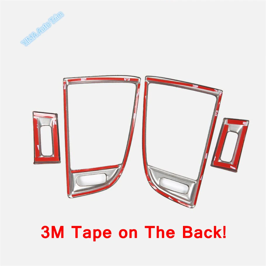 

Dashboard Air Outlet Decoration / The Copilot Glove Storage Box Handle Sequins Cover Trim For Infiniti QX50 2018 - 2021 Interior