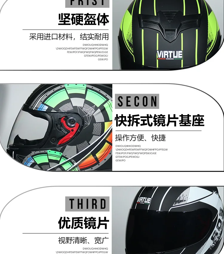 Полнолицевой шлем moto rcycle шлемы Racing dot capacete de moto ciclista para moto cross cask casco s m l xl матовый черный