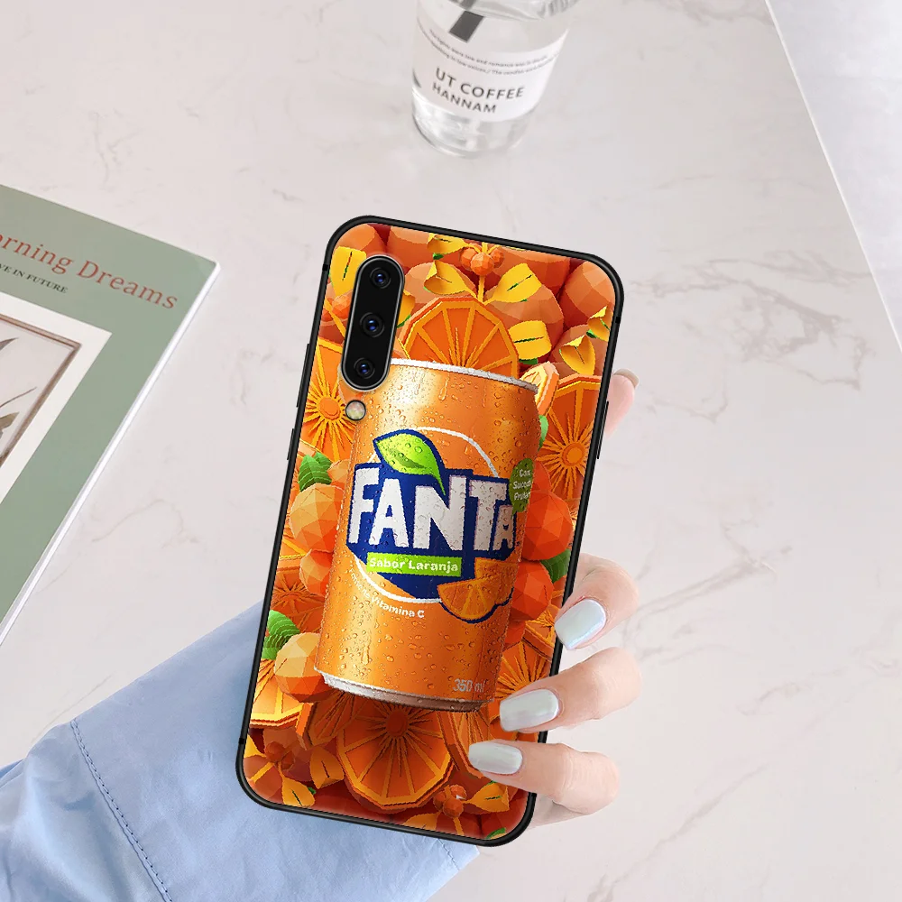 

Fanta Drink Orange Phone Case Cover For Samsung Galaxy A7 8 10 20 20e 21 30 30S 31 41 50 50S 51 70 71 91 black Shell Pretty