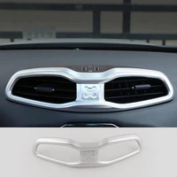 for jeep renegade 2015 2016 2017 abs matte car dashboard air outlet vent cover ring trim frame sticker styling accessories 1pcs